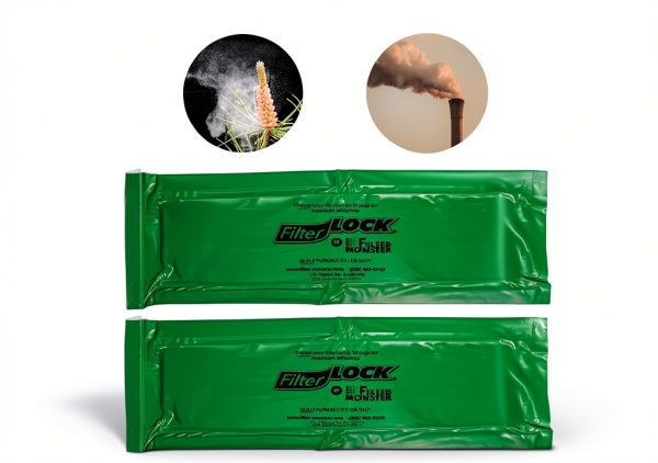FilterLock Furnace Filter Slot Seal – Magnetic Seal Cover for Any 1” Furnace Filter, Up To 25” Long, Reduce HVAC Air Leaks, Green-2