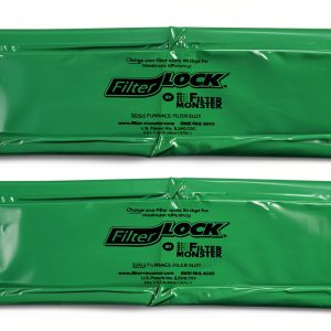 FilterLock Furnace Filter Slot Seal – Magnetic Seal Cover for Any 1” Furnace Filter, Up To 25” Long, Reduce HVAC Air Leaks, Green-0